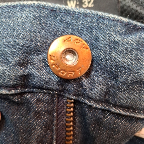 AGV Sport biker/motorcycle women's jeans size 32 kevlar lined - Picture 7 of 8